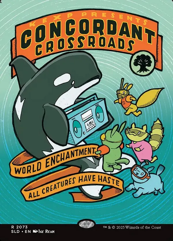 Concordant Crossroads (2073) • Secret Lair Series (SLD) #2073