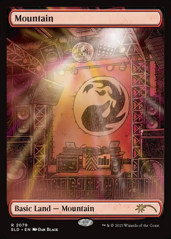 Mountain (2079) (Rainbow Foil)