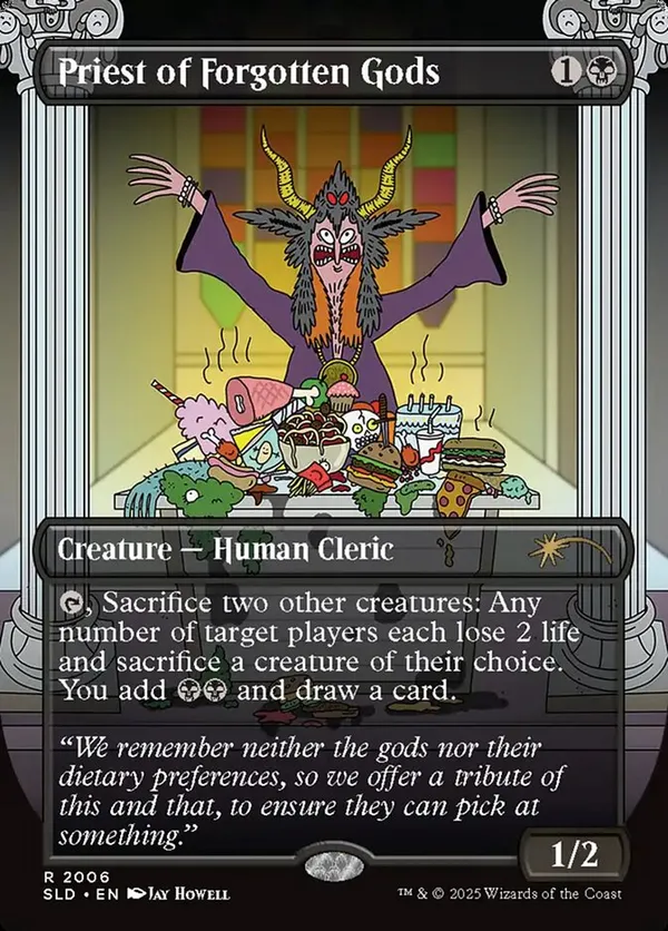 Priest of Forgotten Gods (Rainbow Foil)