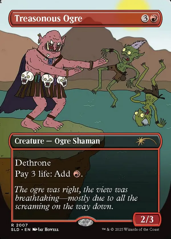 Treasonous Ogre (Rainbow Foil)