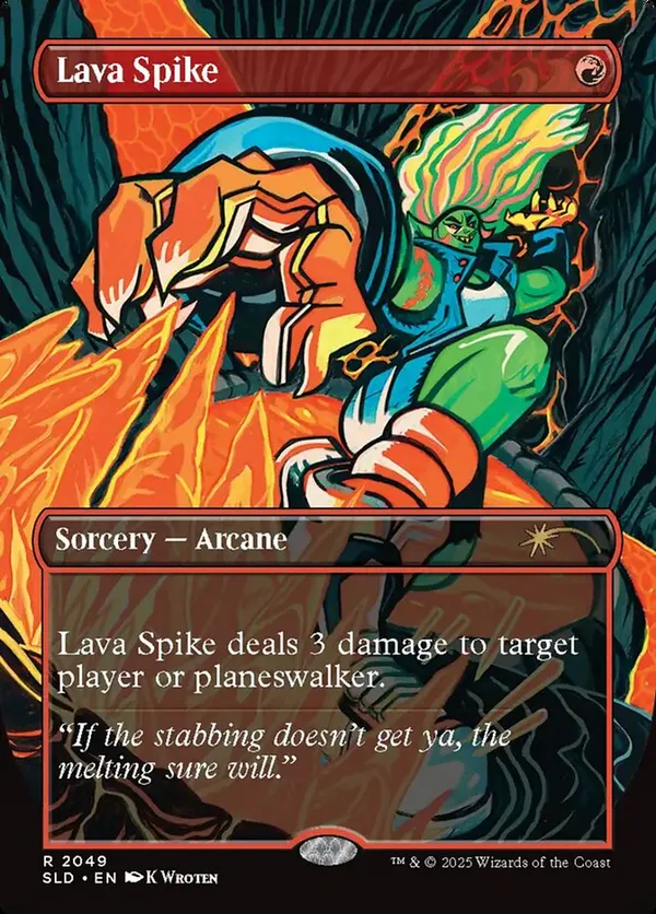Lava Spike (2049) (Rainbow Foil)