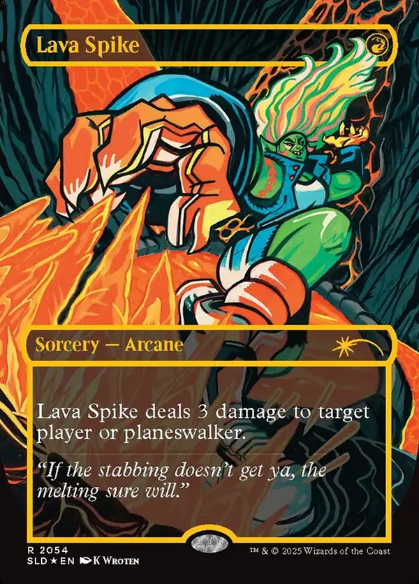 Lava Spike (2054) (Raised Foil)
