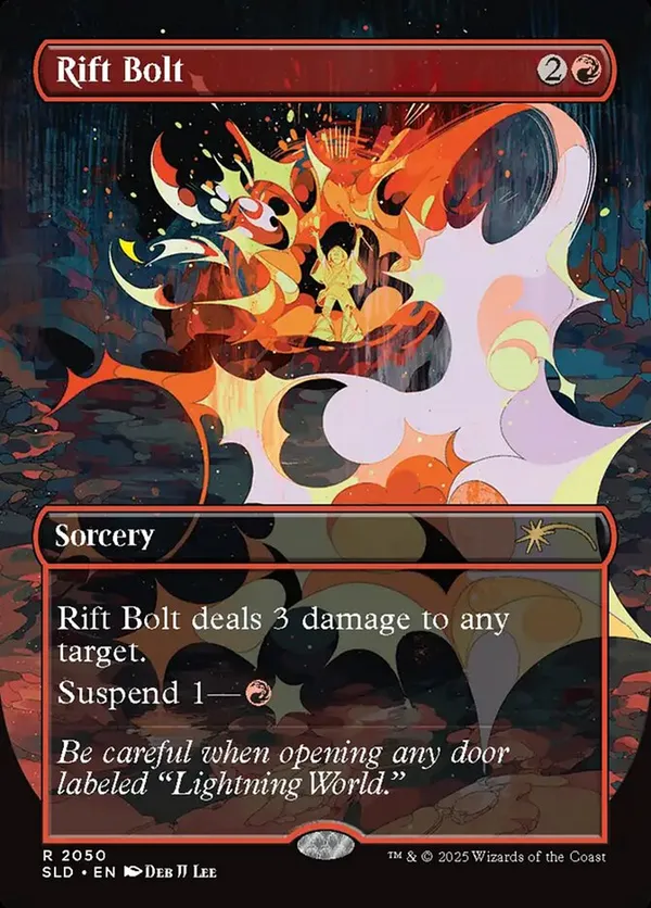 Rift Bolt (2050) (Rainbow Foil)