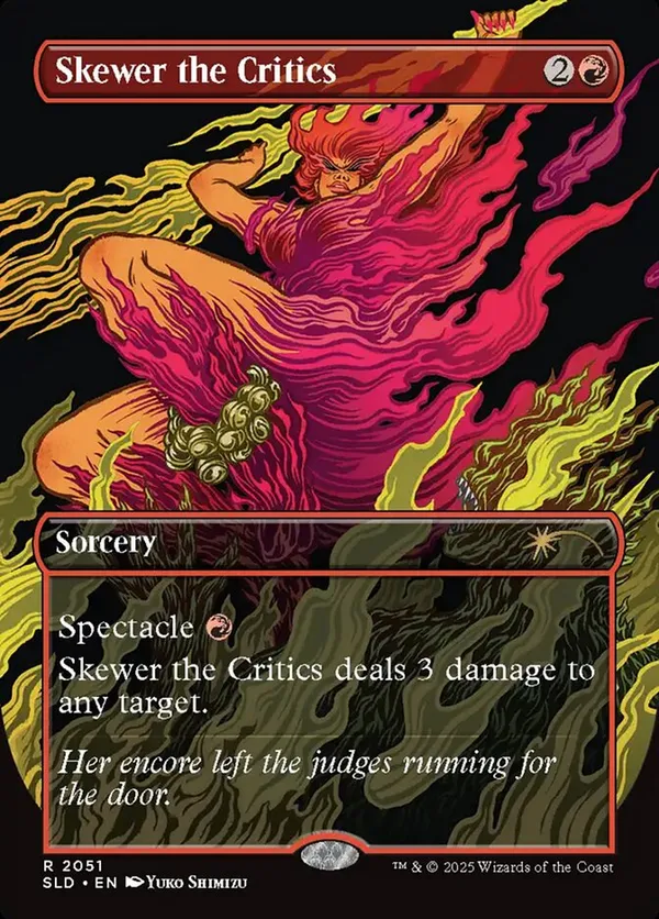 Skewer the Critics (2051) (Rainbow Foil)