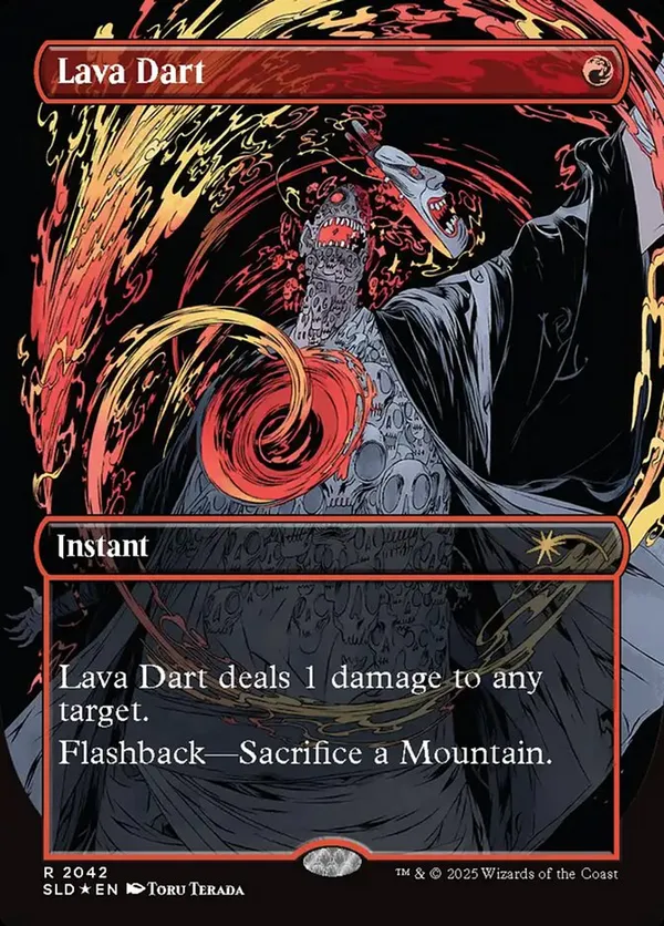 Lava Dart (Raised Foil)