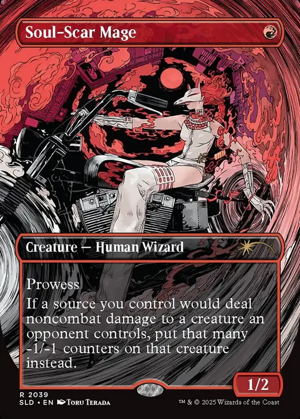 Soul-Scar Mage (2039) (Rainbow Foil)