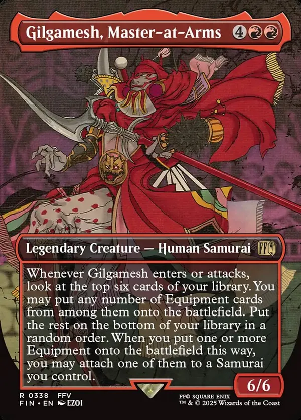 Gilgamesh, Master-at-Arms (Borderless)