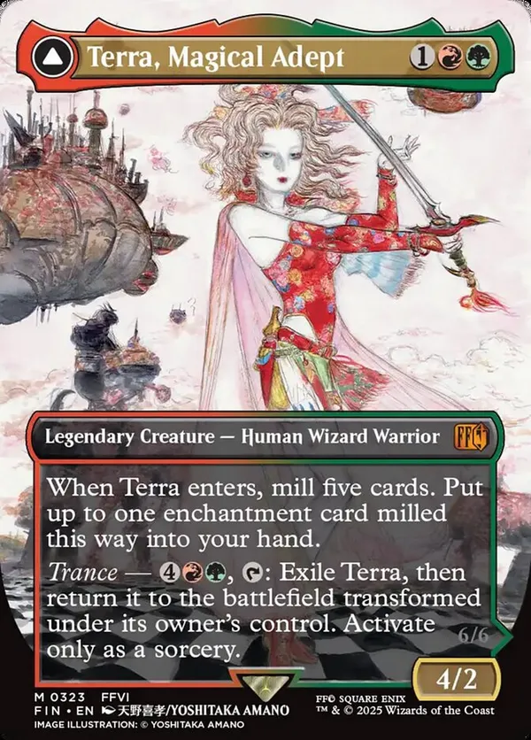 Terra, Magical Adept (Borderless)