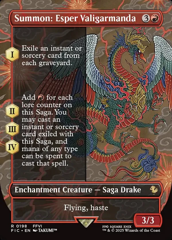 Summon: Esper Valigarmanda (Borderless)