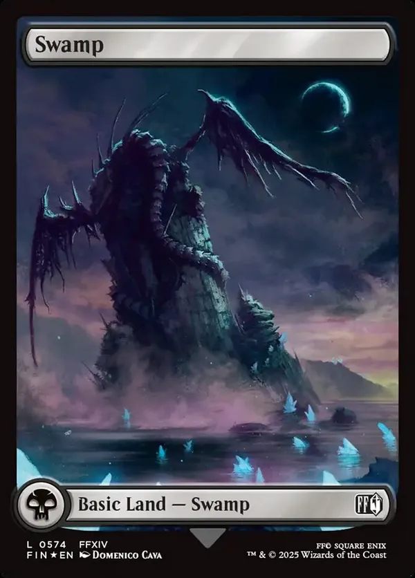 Swamp (0574) (Surge Foil)