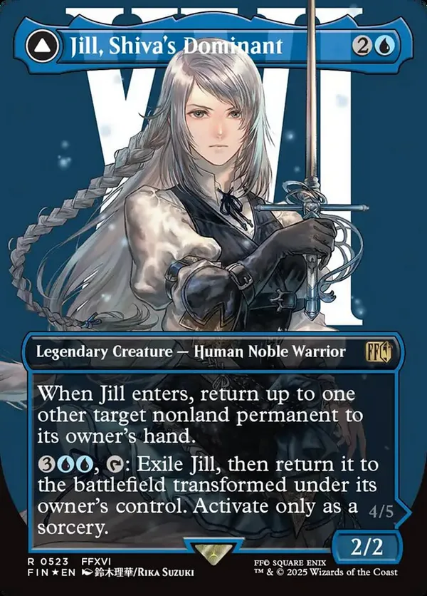 Jill, Shiva's Dominant (Borderless) (Surge Foil) • Universes