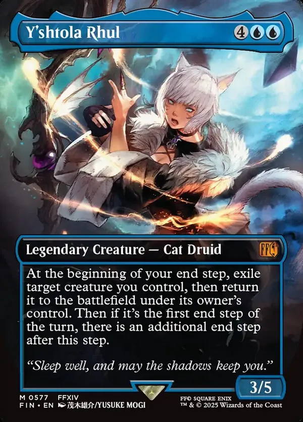 その他 Rhitta Gawr of Showdonia Foil Y'shtola Rhul (Borderless) • Universes Beyond: Final Fantasy