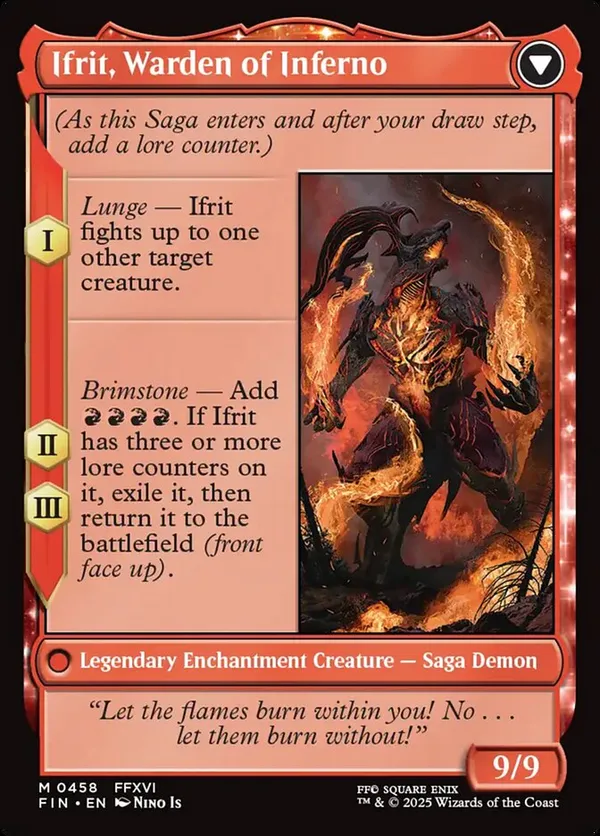 Clive, Ifrit's Dominant (Extended Art)