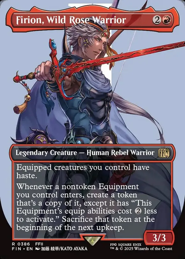 Firion, Wild Rose Warrior (Borderless)