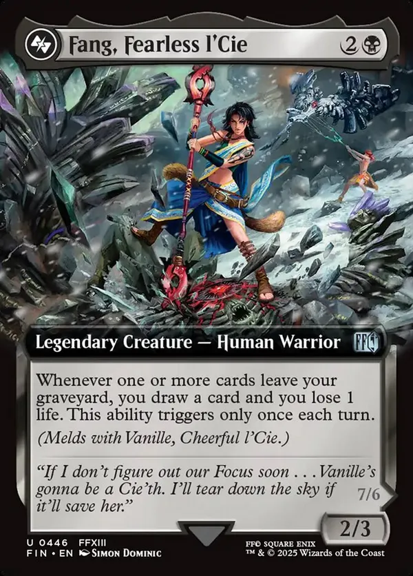 Fang, Fearless l'Cie (Extended Art)