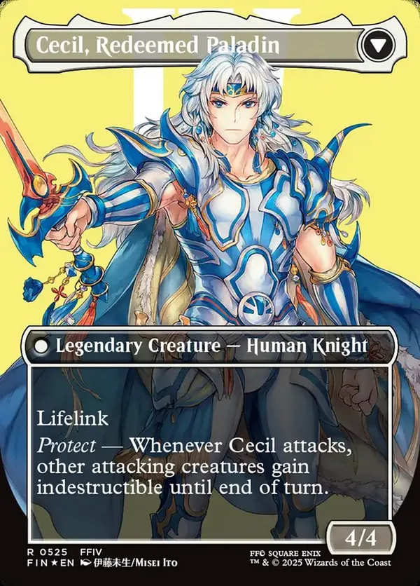 Cecil, Dark Knight (Borderless) (Surge Foil)