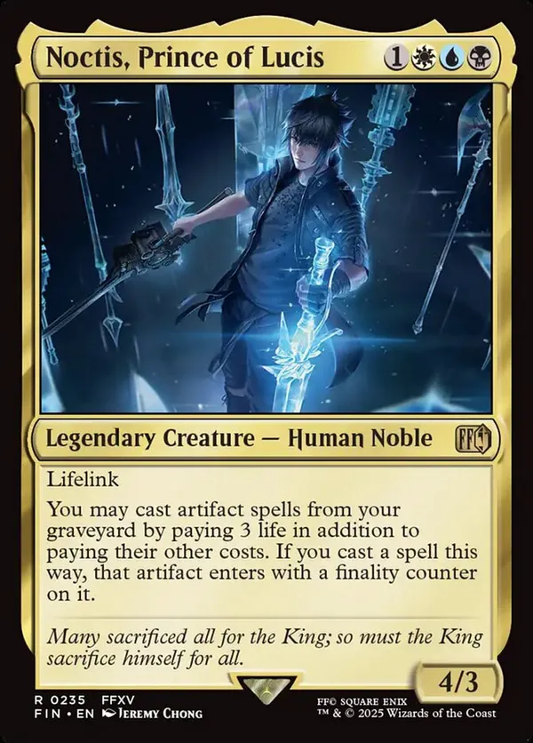 Locke, Treasure Hunter (Extended Art) • Commander: Final