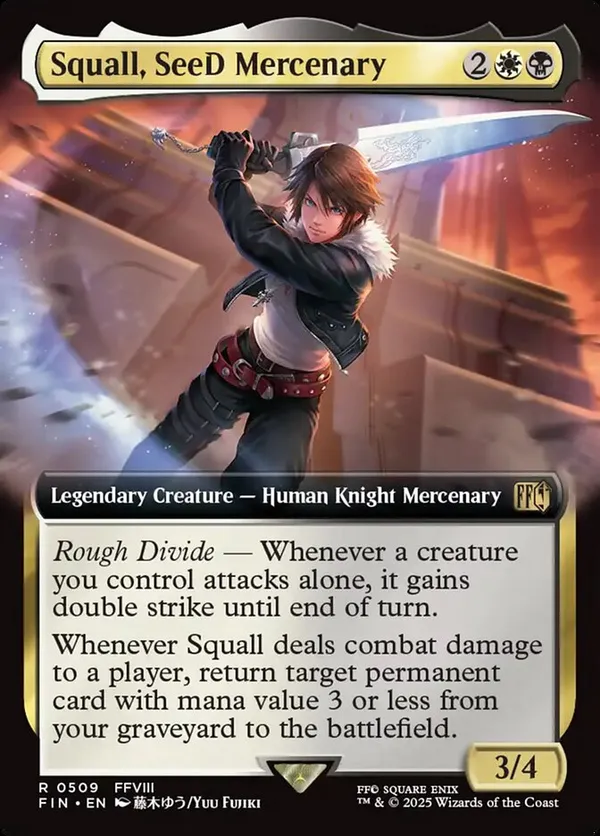 MTG Squall,SeeD Mercenary スタンダードショーダウン　② s127429.webp