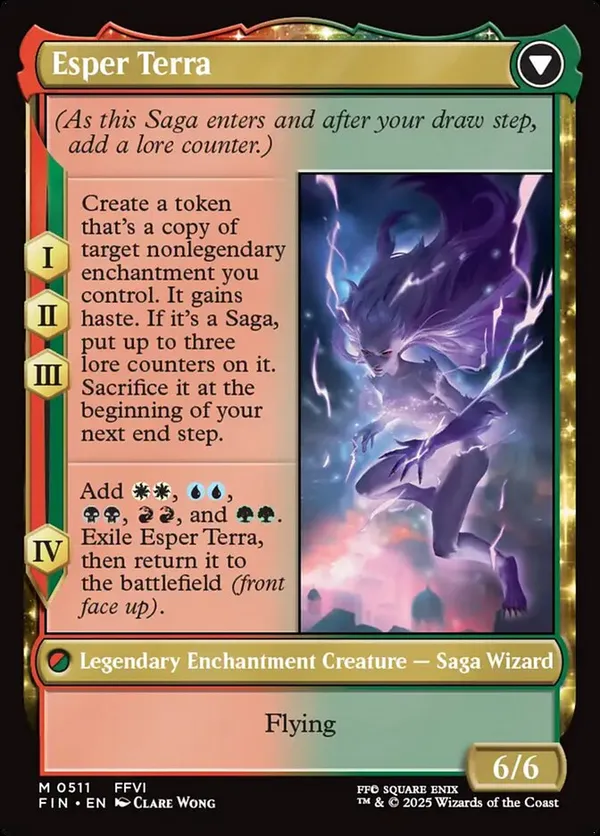 Terra, Magical Adept (Extended Art)