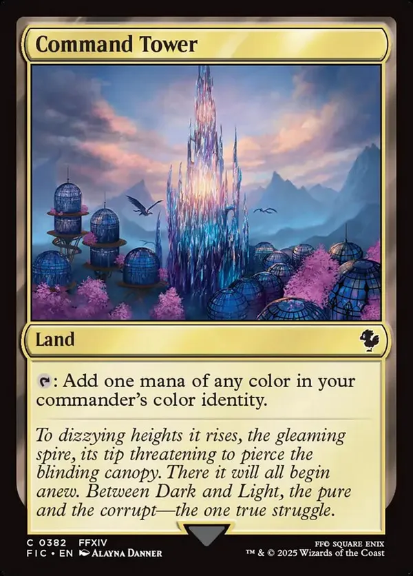 Command Tower (0382) • Commander: Final Fantasy (FIC) #382