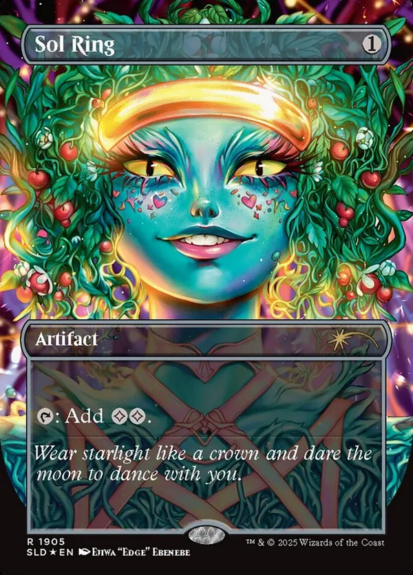 マジック Sol Ringなど ギャラクシーフォイル シークレットレア Sol Ring (1494) (Galaxy Foil) • Secret Lair Series (SLD)