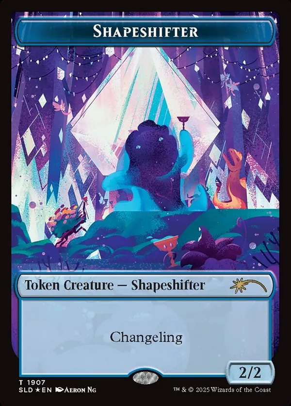 Shapeshifter Token (1907) (Double Rainbow Foil)
