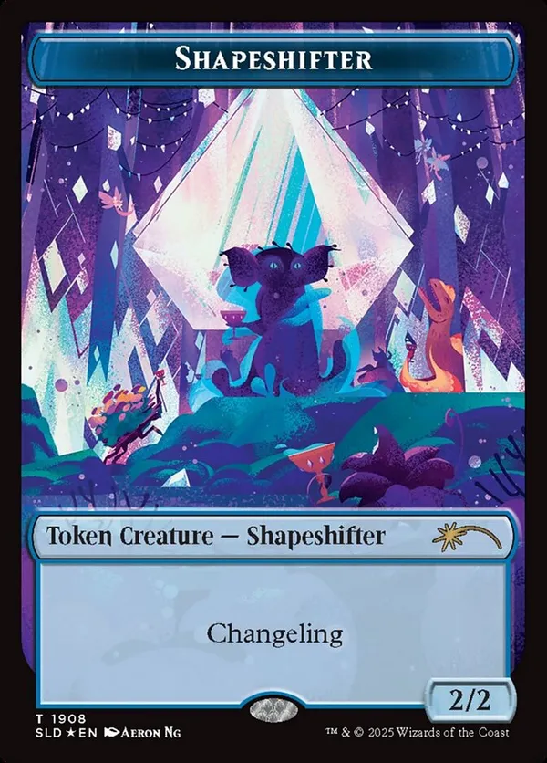 Shapeshifter Token (1908) (Double Rainbow Foil)