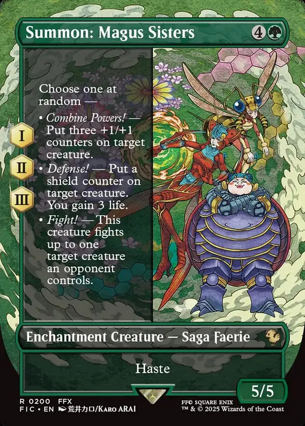 MTG Magus Sisters メーガス三姉妹　忍耐 英語　foil MTG メーガス三姉妹 忍耐 買取相場】-MtG-(英)【Foil】メーガス