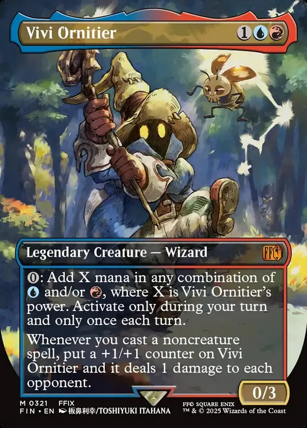PSA10 Foil ボーダーレス ビビの魔法「サンダー」 稲妻 英語版 FF FOIL)(1871)ビビの魔法「サンダー」/Vivi's Thunder Magic