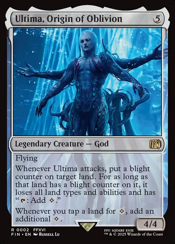 mtg Ultima アルテマ プロモ Ultima, Origin of Oblivion • Universes Beyond: Final Fantasy