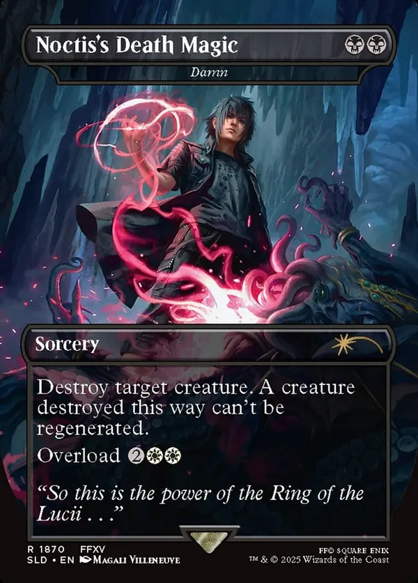 Noctis's Death Magic - Damn (Rainbow Foil)