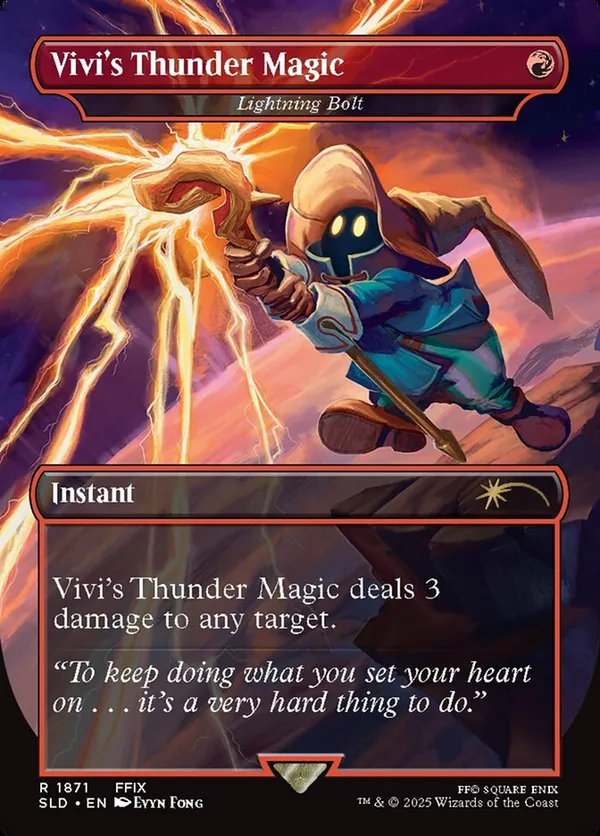 mtg ビビ　foil Foil】(248)《迷える黒魔道士、ビビ/Vivi Ornitier》[FIN] 金R