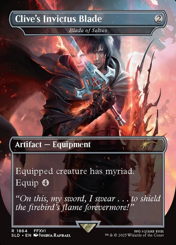 Clive's Invictus Blade - Blade of Selves (Rainbow Foil)