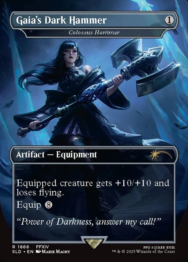 Gaia's Dark Hammer - Colossus Hammer
