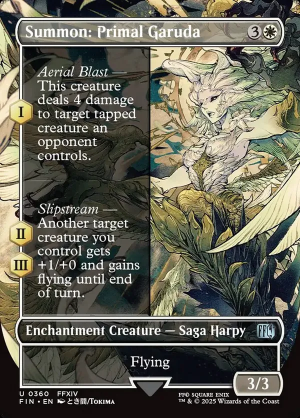 Summon: Primal Garuda (Borderless)