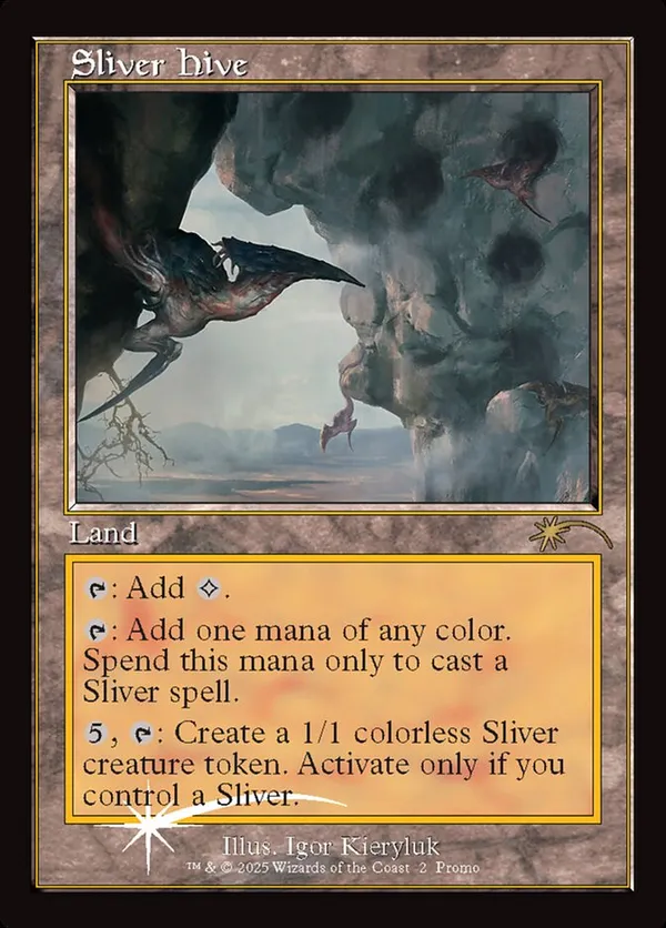 secret lair スリヴァーの巣　 foil MTG Sliver Overlord (10/1164) Secret Lair Drop Series LP