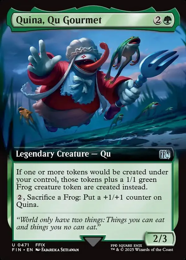Quina, Qu Gourmet (Extended Art)