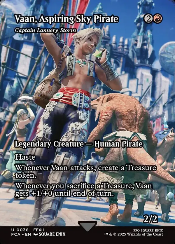 Vaan, Aspiring Sky Pirate - Captain Lannery Storm (Showcase)