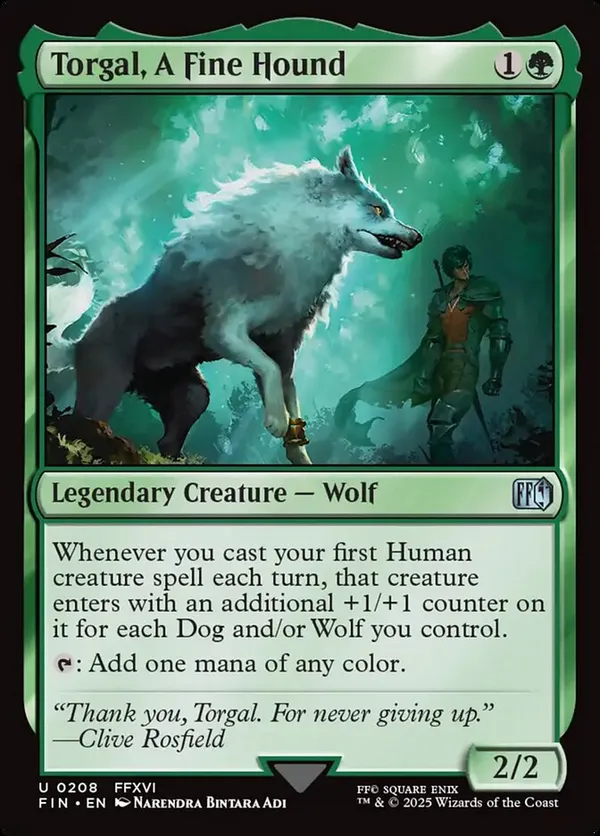 マジック：ザ・ギャザリング mtg Torgal, Clive's Companion Torgal, Clive's Companion - Yoshimaru, Ever Faithful