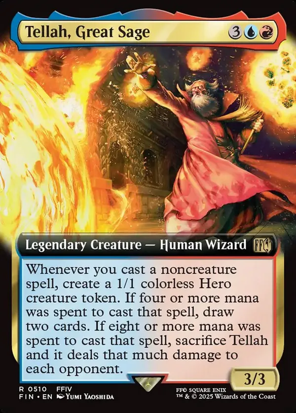 Tellah, Great Sage (Extended Art)