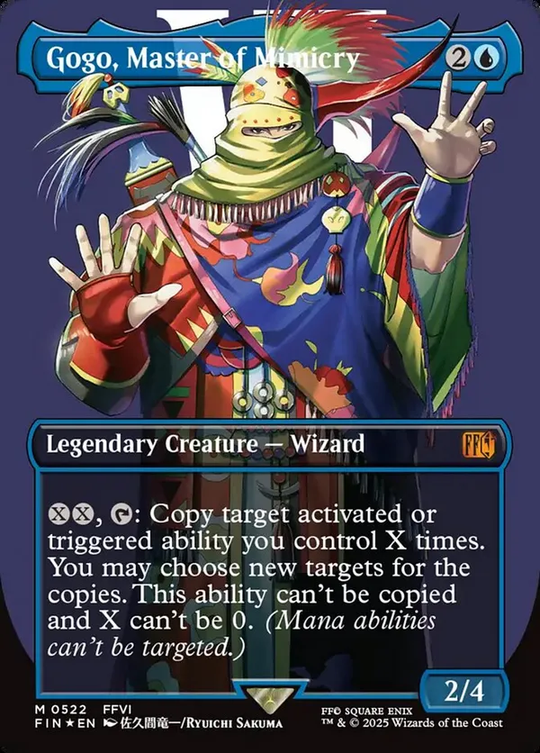 Gogo, Master of Mimicry (Borderless) (Surge Foil)