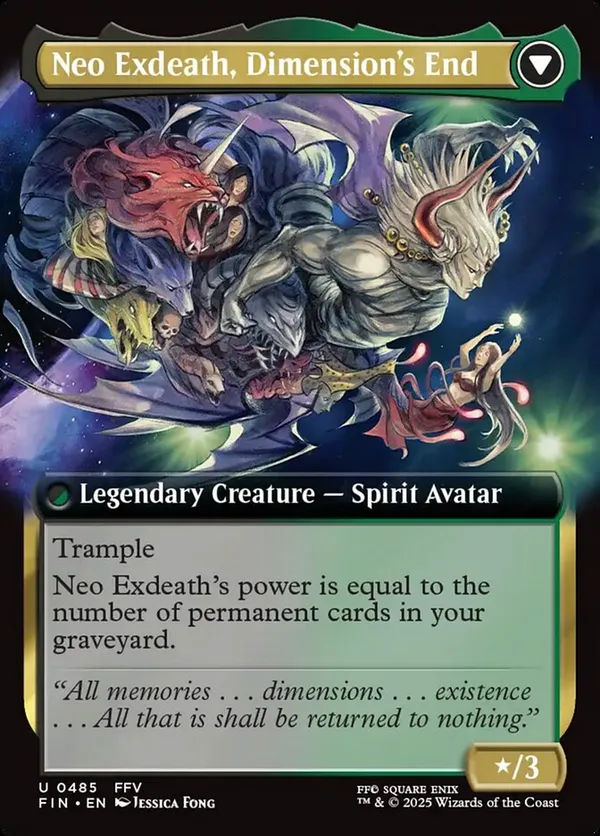 Exdeath, Void Warlock (Extended Art)