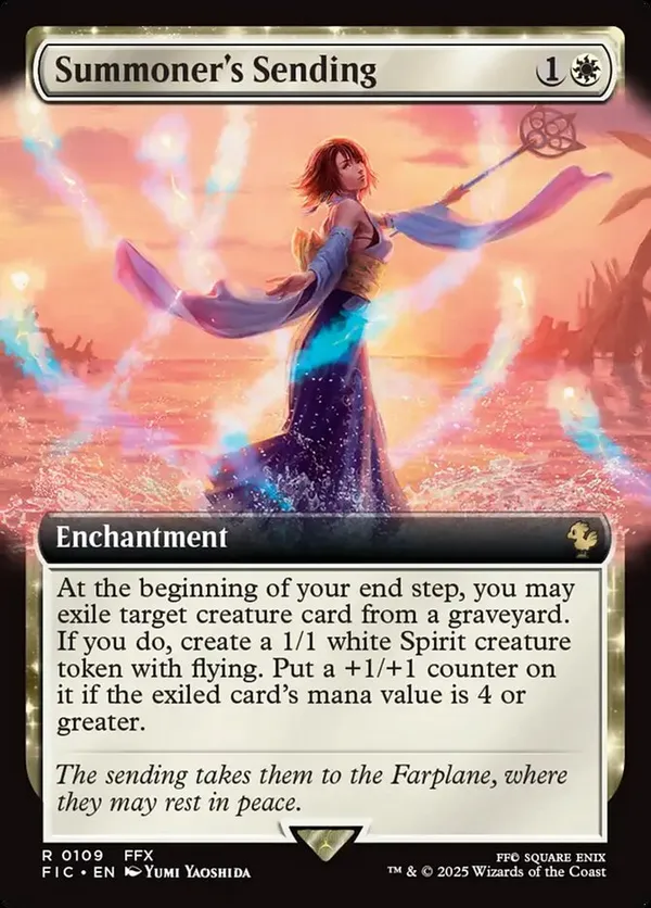 Summoner's Sending (Extended Art) • Commander: Final Fantasy