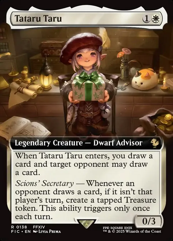 MTG タタル・タル 拡張アート FOIL 英語Tataru Taru MTG タタル・タル 拡張アート FOIL 英語Tataru Taru - メルカリ