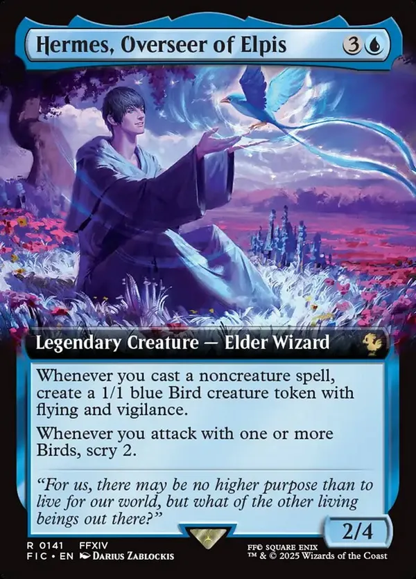 Hermes, Overseer of Elpis (Extended Art)