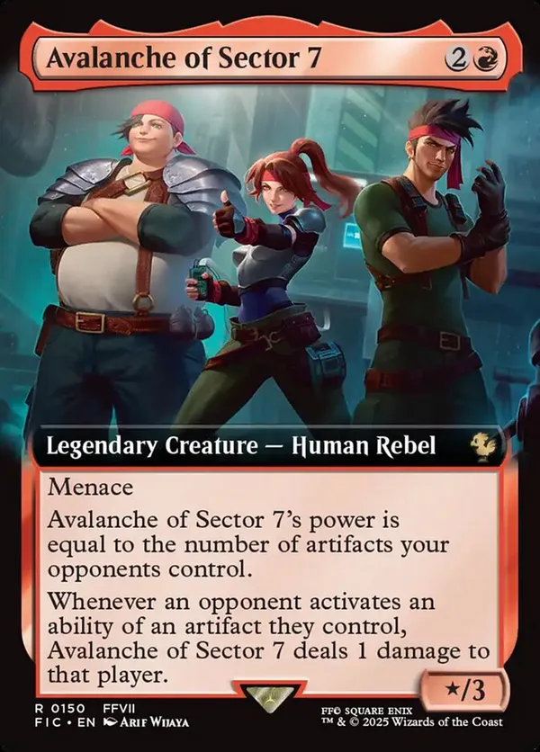 Avalanche of Sector 7 (Extended Art)
