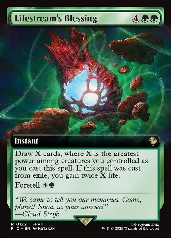 Lifestream's Blessing (Extended Art)