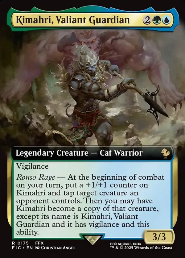 Kimahri, Valiant Guardian (Extended Art)