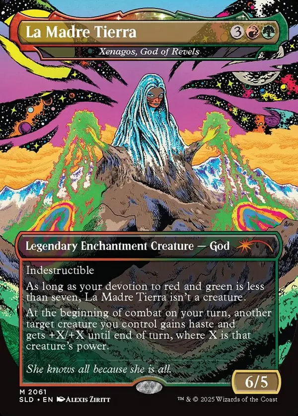 La Madre Tierra - Xenagos, God of Revels (Rainbow Foil)