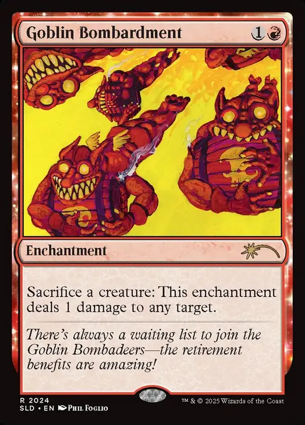 Goblin Bombardment (2024) (Rainbow Foil)
